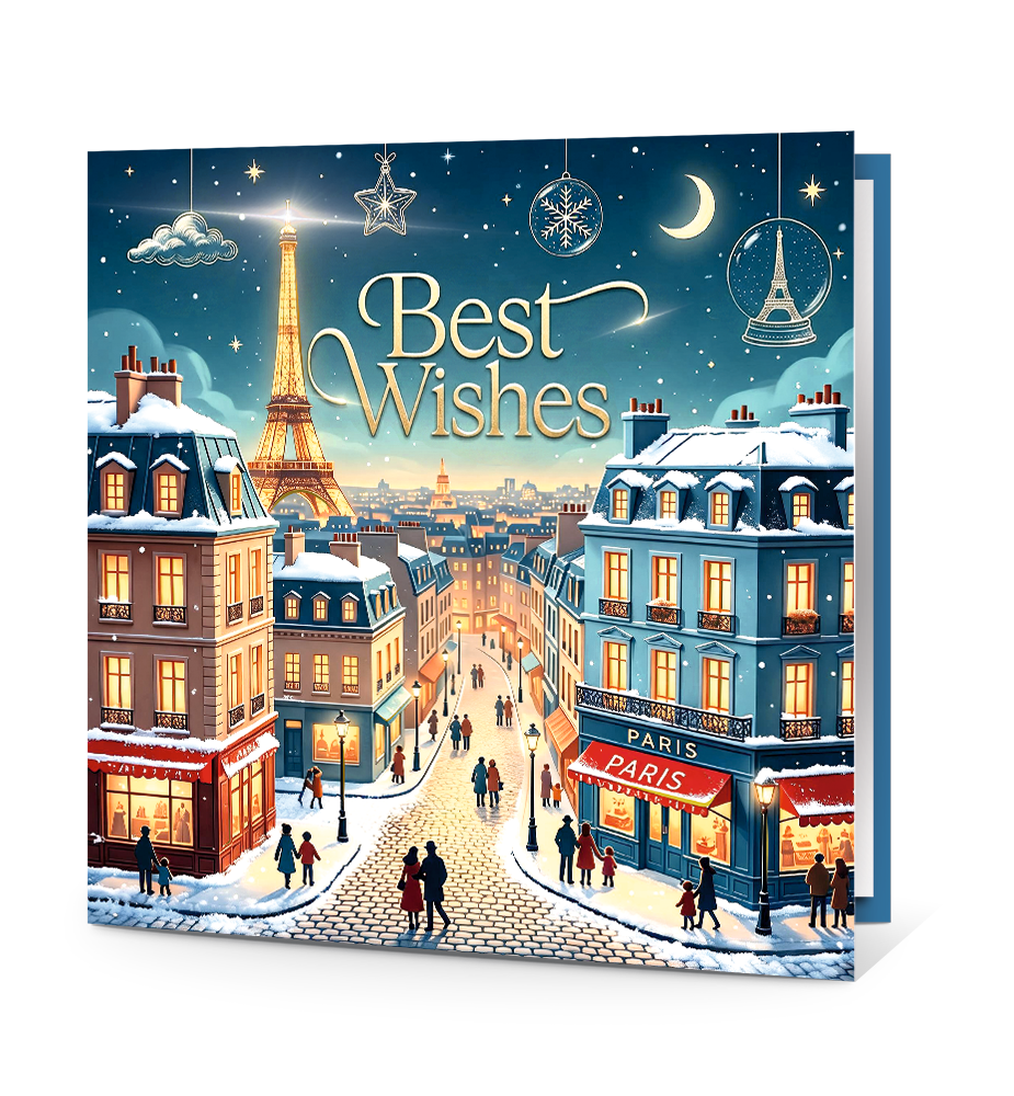 Carte de vœux NOËL